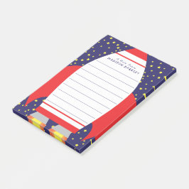 Bloco De Notas Crianças Foguete Espacial Exterior