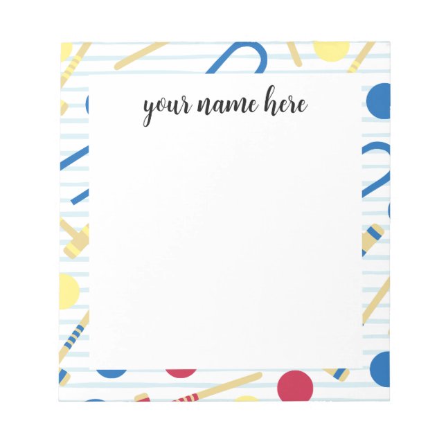 Bloco De Notas Crianças Personalizadas Obrigado Notepad (Frente)