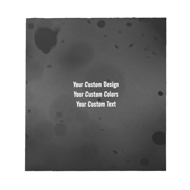 Bloco De Notas Crie o Seu Próprio Personalizado (Frente)