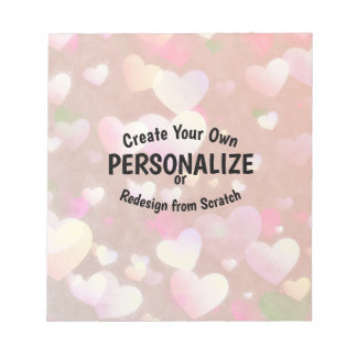 Bloco De Notas Crie seu