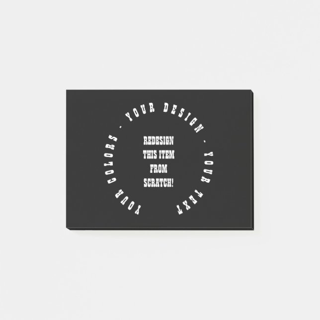 Bloco De Notas Crie seu (Frente)