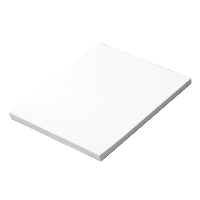 Bloco De Notas Crie seu próprio branco personalizado  (Invertido)