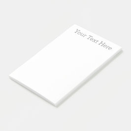 Bloco De Notas Crie suas próprias notas de 4"x6" pós-it®