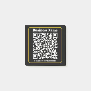Bloco De Notas Crie um código de QR comercial que pode ser verifi
