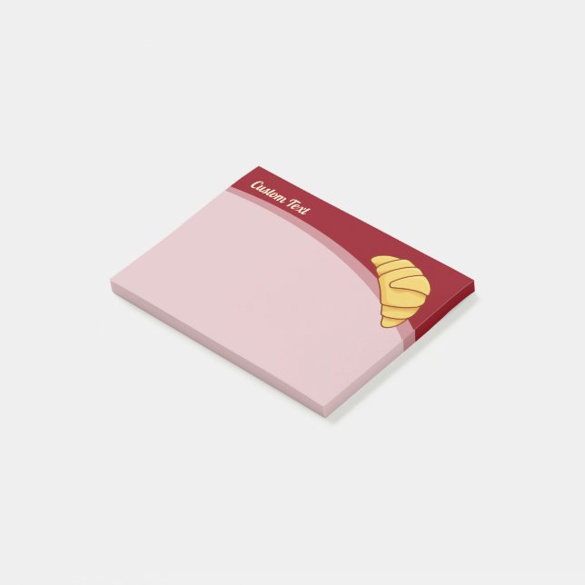 Bloco De Notas Croissant (Inclinado)