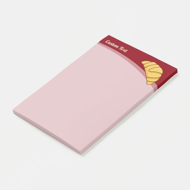 Bloco De Notas Croissant (Inclinado)