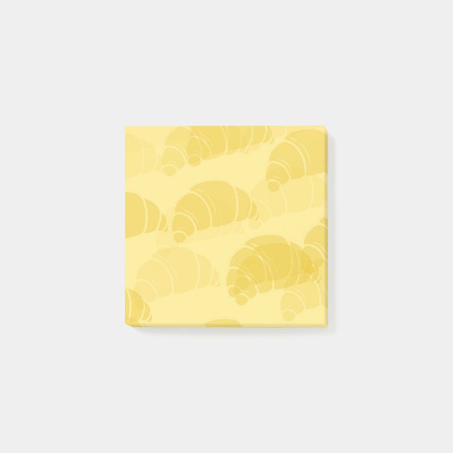 Bloco De Notas Croissant Post it Notes (Frente)