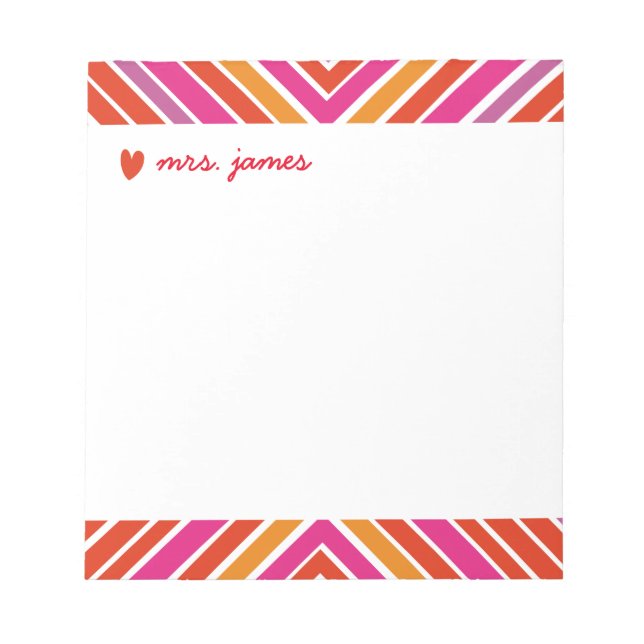 Bloco De Notas Cruzamento de Crise Vibrante (Frente)