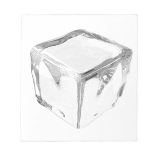 Bloco De Notas Cubo de gelo