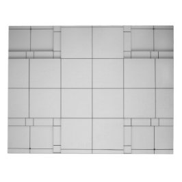 Bloco De Notas Cubos abstrato