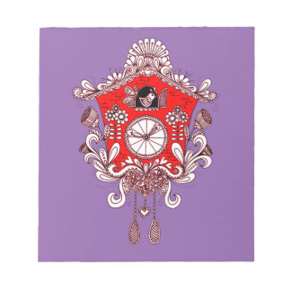 Bloco De Notas Cuckoo Clock