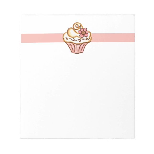 Bloco de Notas Cupcake (Frente)