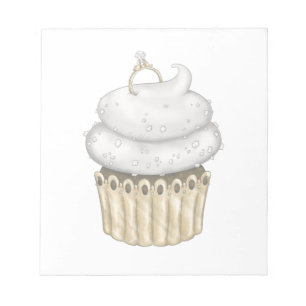 Bloco De Notas Cupcake Noivado doce