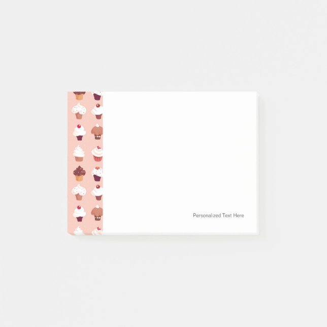 Bloco De Notas Cupcakes (Frente)