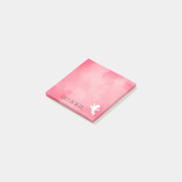 Bloco De Notas Cupido Rosa Com Tênis Racket Amor