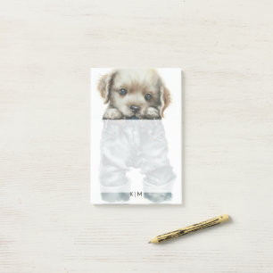 Bloco De Notas Cuppy em Jeans Art Monograma
