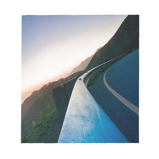 Bloco De Notas Curva na estrada (Frente)