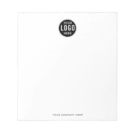 Bloco De Notas Custom Business Logo Company Name