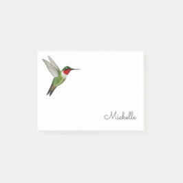 Bloco De Notas Custom Hummingbird  Notes