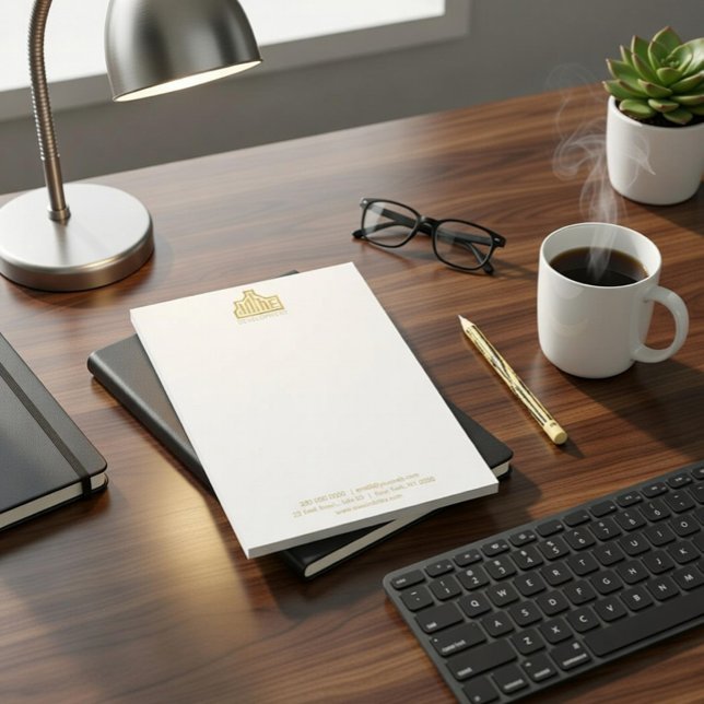 Bloco De Notas Custom Professional 4" x 6" Post-it® Notes (Criador carregado)