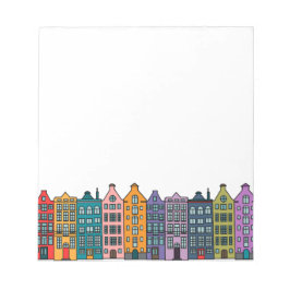 Bloco De Notas Custom Urban-Themed Writing Pad