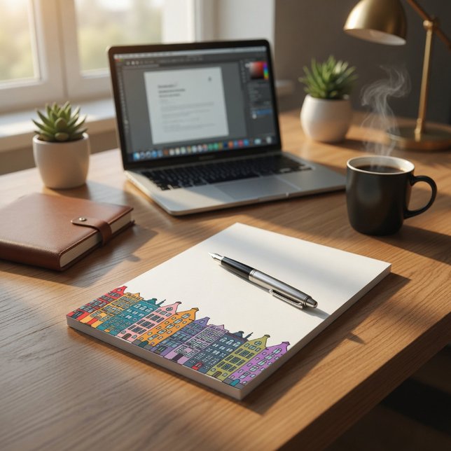 Bloco De Notas Custom Urban-Themed Writing Pad (Criador carregado)