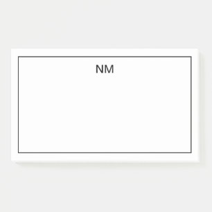 Bloco De Notas Customizable Monogrammed Stationary Notes 