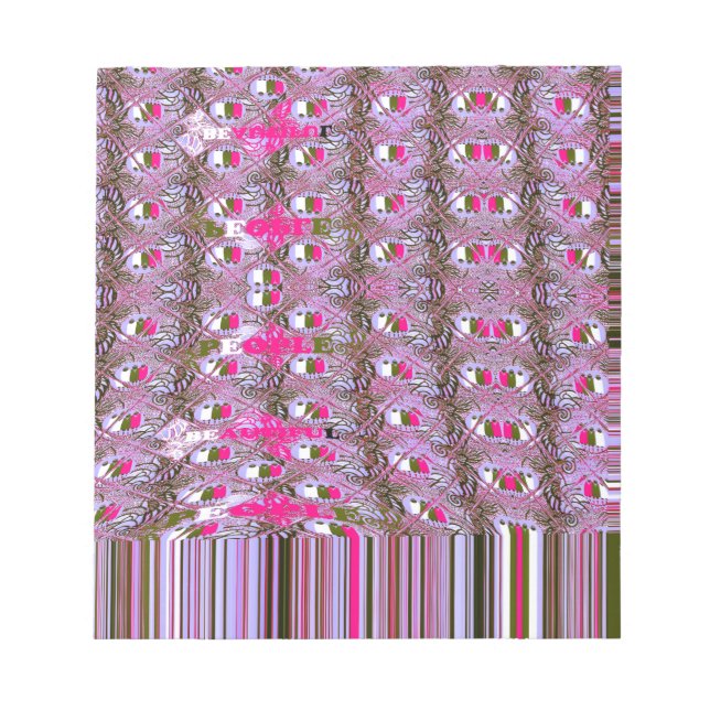 Bloco De Notas Cute Edgy Hakuna Matata Lindas Pessoas Africanas (Frente)