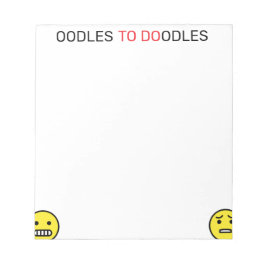 Bloco De Notas Cute Oodles To Do