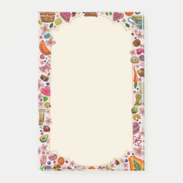 Bloco De Notas Cute Pastry Confections Sweets