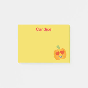 Bloco De Notas Cute Pumpkin Emoji