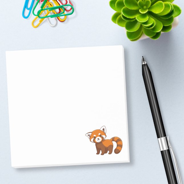 Bloco De Notas Cute Red Panda (Criador carregado)