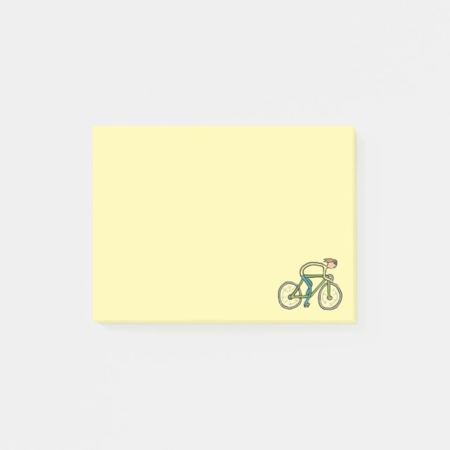 Bloco De Notas Cycling Stickman (Frente)