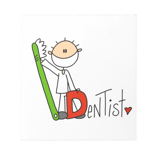 Bloco De Notas D é de Dentista (Frente)