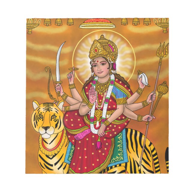 Bloco de Notas da Deusa Durga (Frente)