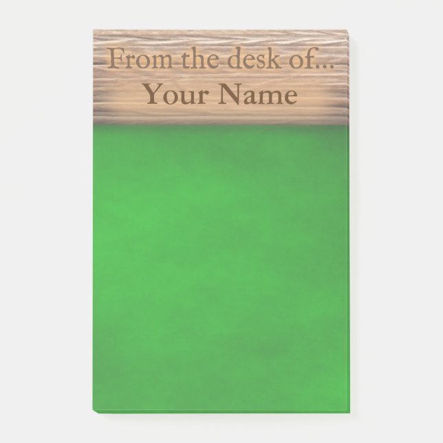 Bloco De Notas Da mesa de (Frente)