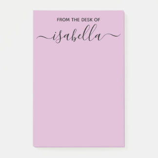 Bloco De Notas Da mesa de sua tipografia elegante conhecida