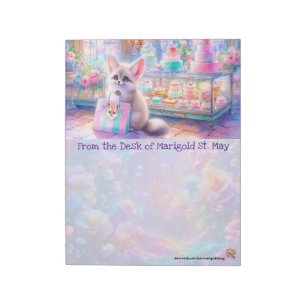 Bloco de Notas da Padaria Fennec Fox