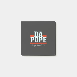 Bloco De Notas Da Pope Da América O Papa Leo XIV Provost De Chica