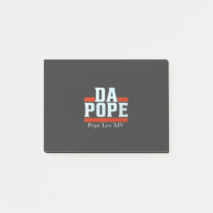 Bloco De Notas Da Pope Da América O Papa Leo XIV Provost De Chica