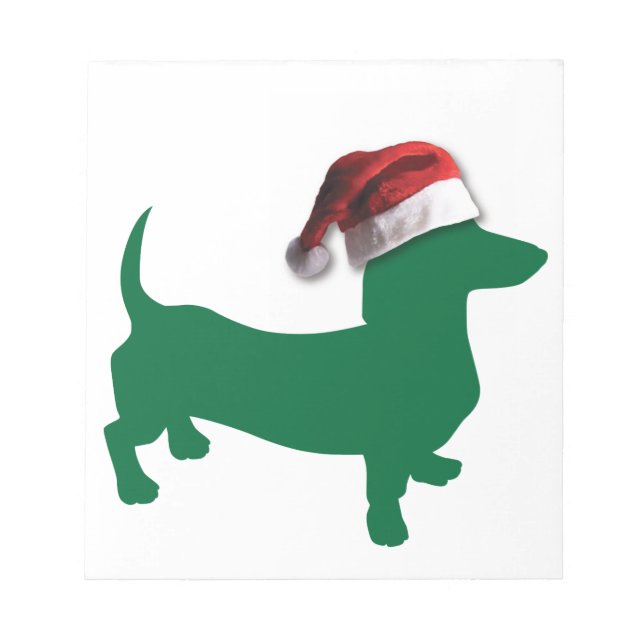 Bloco De Notas Dachshances Natal (Frente)