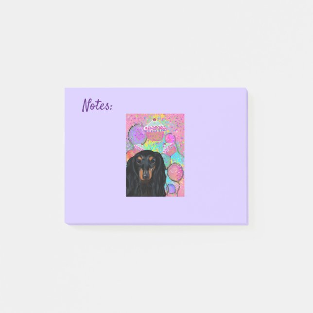 BLOCO DE NOTAS DACHSHUND     (Frente)