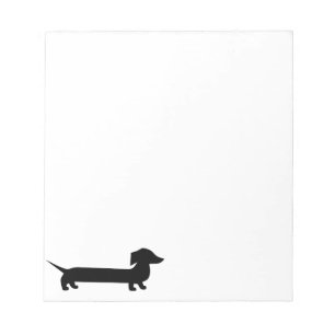Bloco De Notas Dachshund bonito
