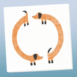 Bloco De Notas Dachshund Divertido