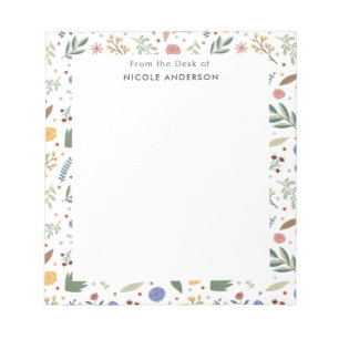 Bloco De Notas Dacil Floral