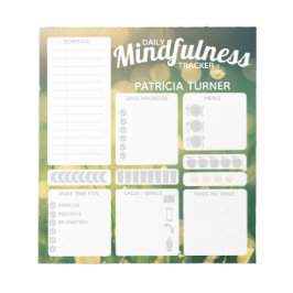 Bloco De Notas Daily Mindancy Tracker Dry Erase Board