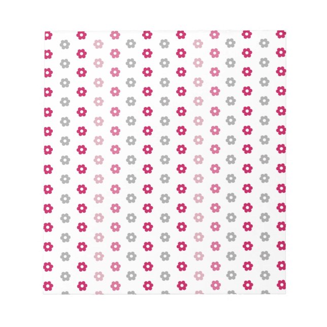 Bloco De Notas Daisy Flower Pattern (Frente)