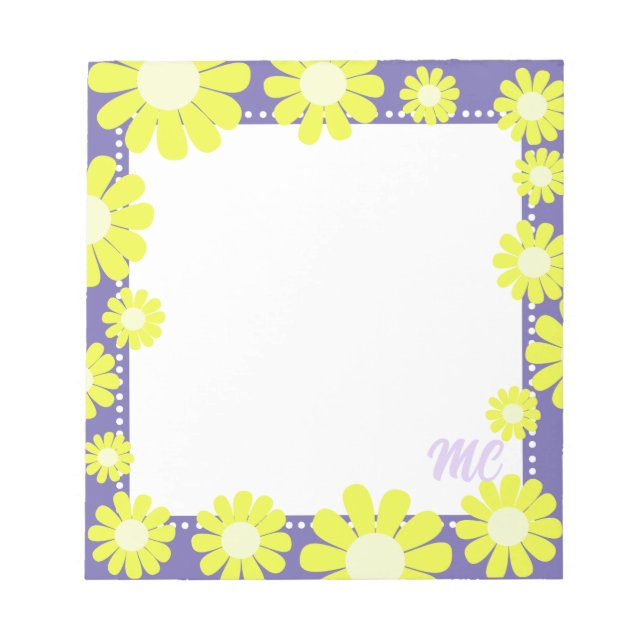 Bloco De Notas Daisy Green Lilac (Frente)