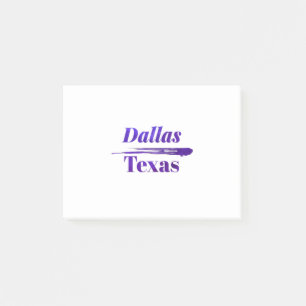 Bloco De Notas Dallas Texas