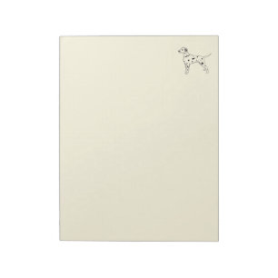 Bloco De Notas Dalmatian